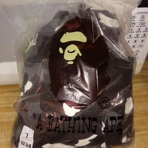 Bape hoodie glow in dark